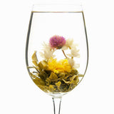 Blooming Flower Tea Ball in Apothecary Jar (Green Tea)