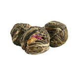 Blooming Flower Tea Ball in Apothecary Jar (Green Tea)