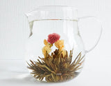 Blooming Flower Tea Ball in Apothecary Jar (Green Tea)