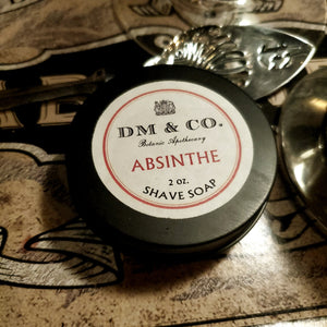 Shave Soap, Absinthe Scented - 2oz.