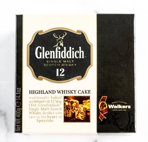 Highland Whisky Cake 14oz(400g) - Glenfiddich/Walkers