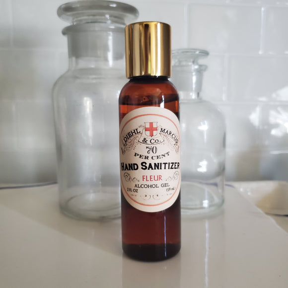 Fleur Hand Sanitizer, 2 oz Travel Size