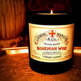 Bohemian Wine Luxury Candle